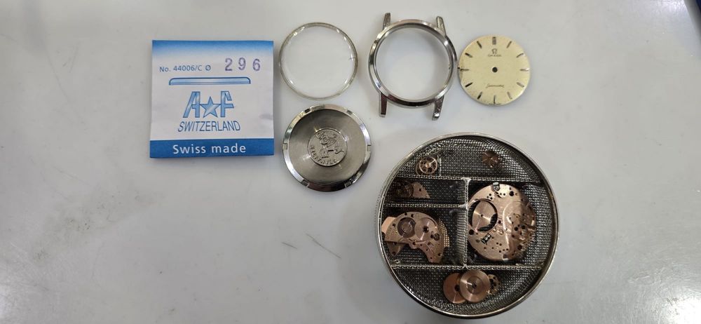 Omega Seamaster po serwisie,lata 50-te,piekny stan