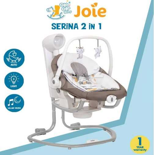 Joie Espreguiçadeira Serina 2 em 1 Swing