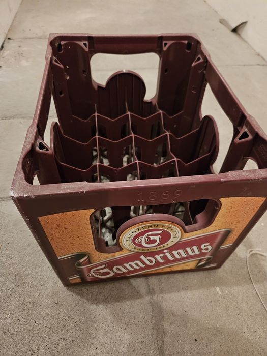 Skrzynka na butelki Gambrinus