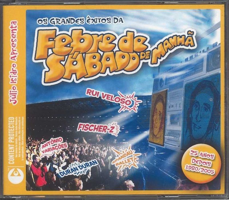 Os Grandes Êxitos Da Febre De Sábado De Manhã CD música - preço já com portes de envio incluídos