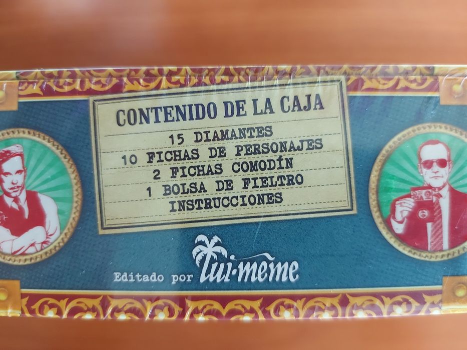Jogo de tabuleiro "Mafia de Cuba" novo, com celofane de origem