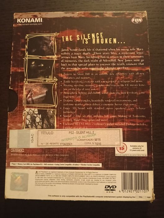 Silent Hill 2 PlayStation 2 Edição colecionador