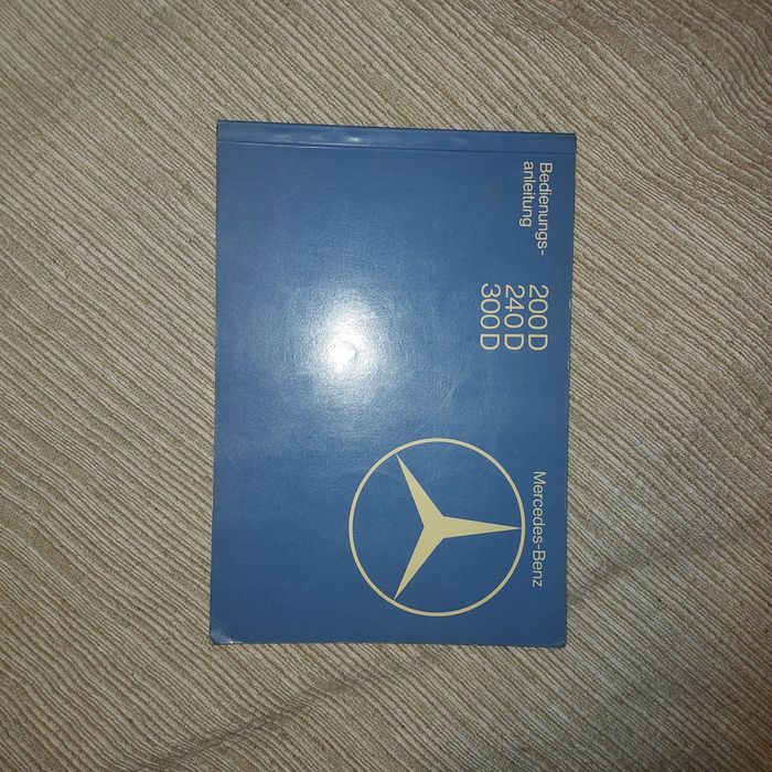 Oryginalna instrukcja Mercedes-Benz 1979r.