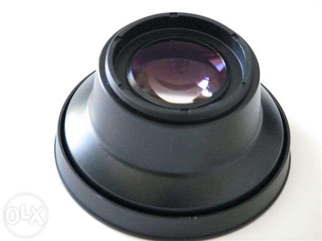 Grande angular e kit adaptador Canon