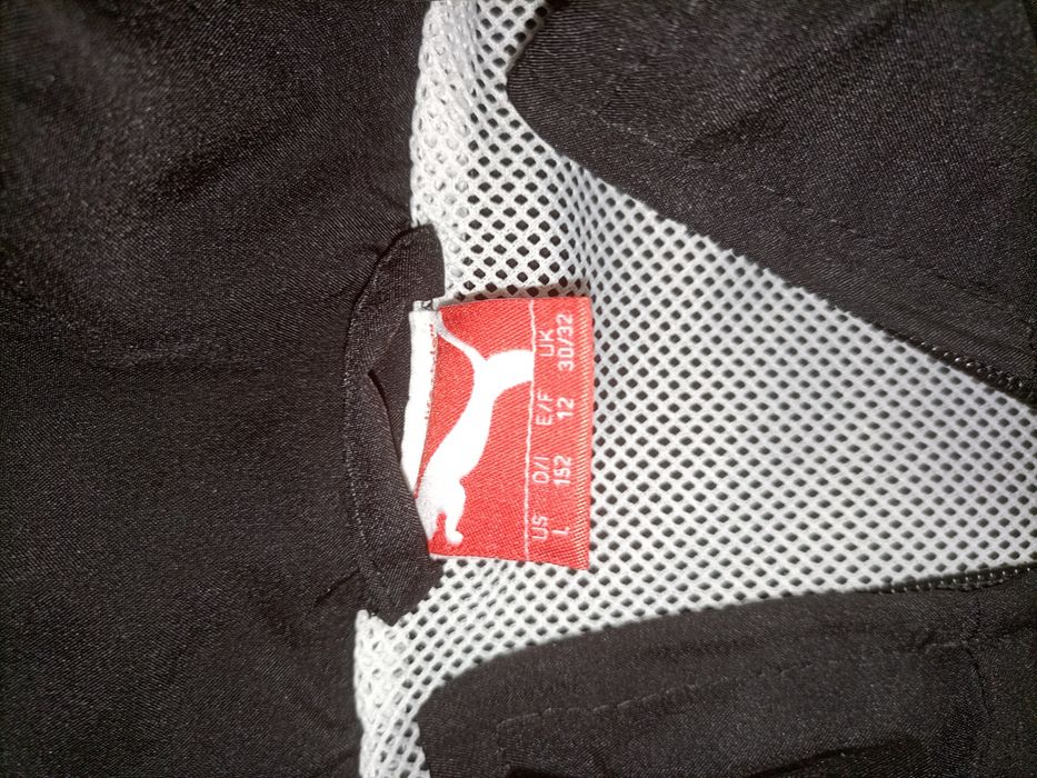 Casaco Puma preto e branco