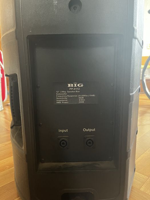 Колонки пасивні BIG PP-0112