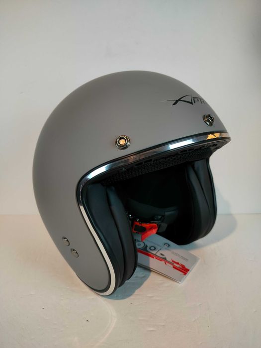 Capacete clássico aberto 3/4 caféracer chopper mota scooter novo