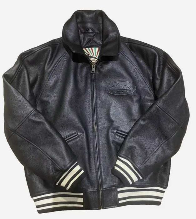 Corteiz “Da Skydive Jacket” Leather