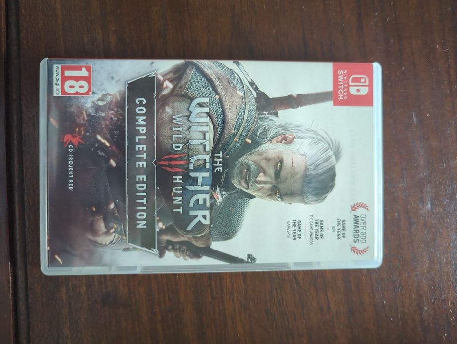 Witcher 3, jogo switch