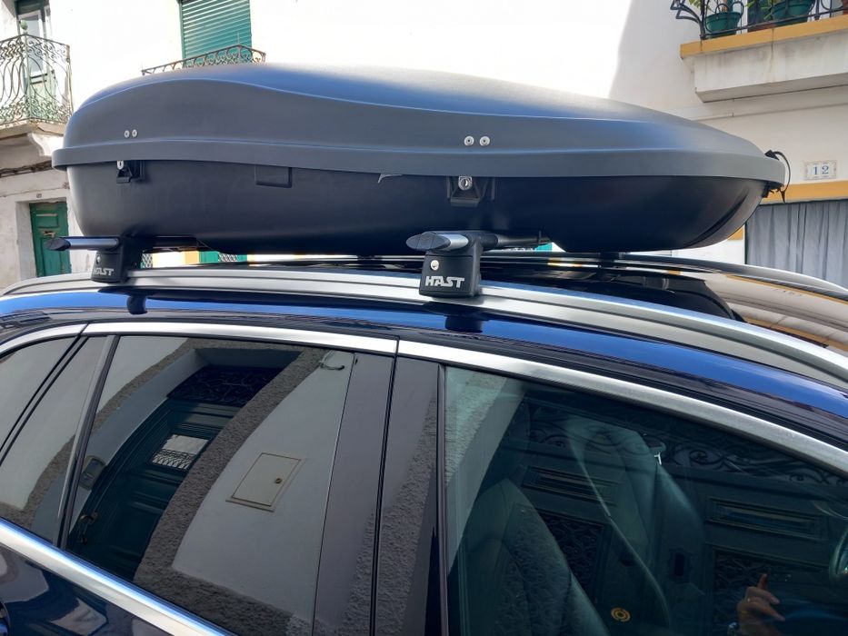 Barras tejadilho novas+mala tejadilho