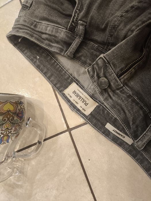 Spodnie jeansowe carrot 40 L