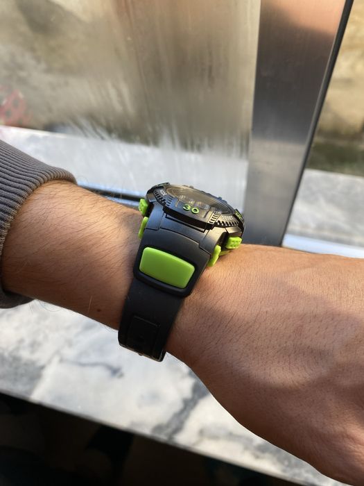 Relógio homem Lasica preto e verde