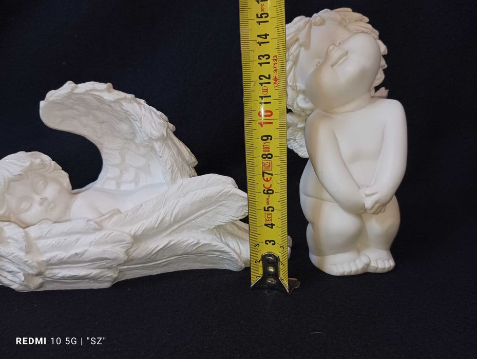Anioły - aniołki - piękne figurki - 4 sztuki - Igor Engel - (1,03 kg).
