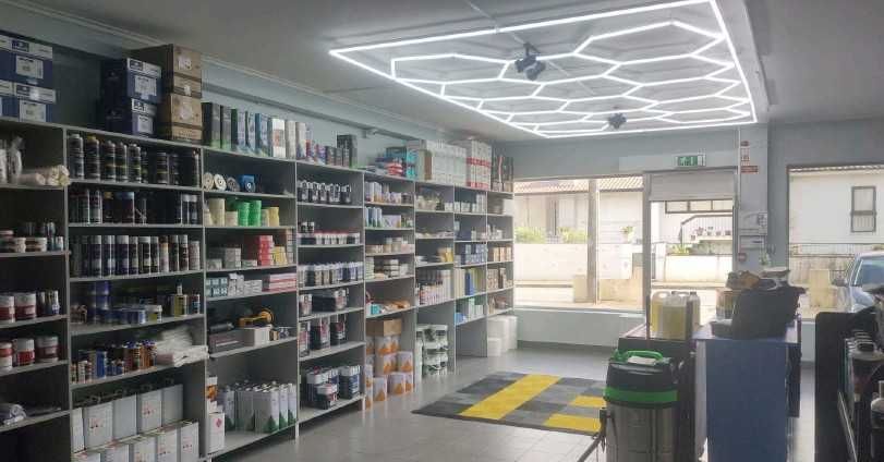 CONJ. CANDEEIRO DE TECTO HEXAGONAIS- REF: 54805