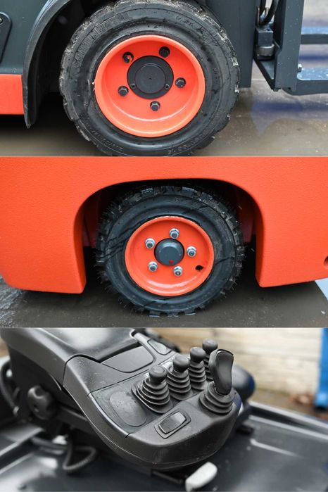 Wózek widłowy Linde E18 Triplex 547 cm 2016 rok Tylko 2200mth FHP 450