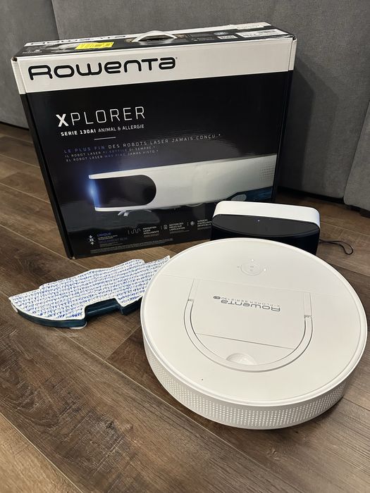 Миючий робот-пилосос Rowenta RR9077WH