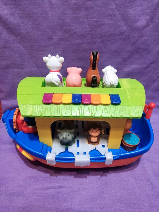 Іграшка музична Ковчег Ноя (українською)