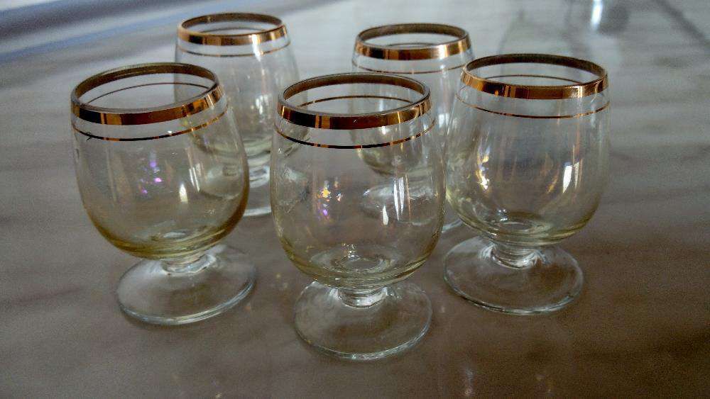 Бокальчики(30мл.) для коньяка.Советские.