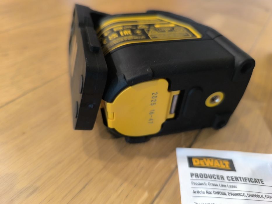 Laser krzyżowy DeWalt DW088K 10 m