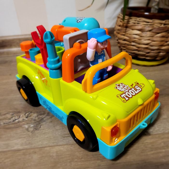 Музыкальная машинка-конструктор с инструментами  (789)