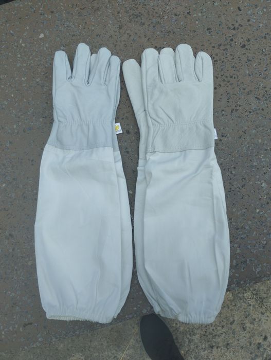 Професійні шкіряні рукавиці бджоляра