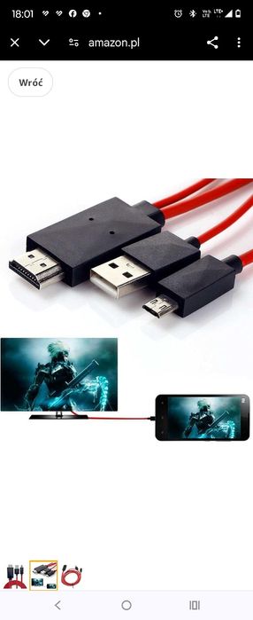 Kabel USB konwerter Samsung Galaxy S3S4