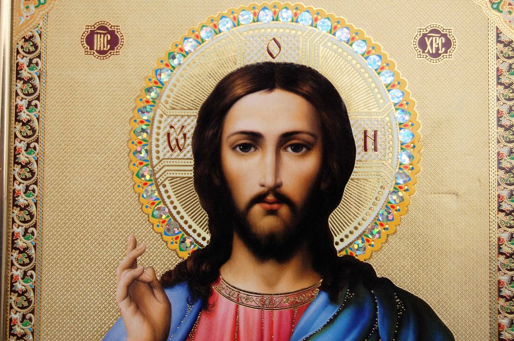 Ikona Matka Boża Kazańska, Jezus Chrystus Pantokrator, ikony rosyjskie