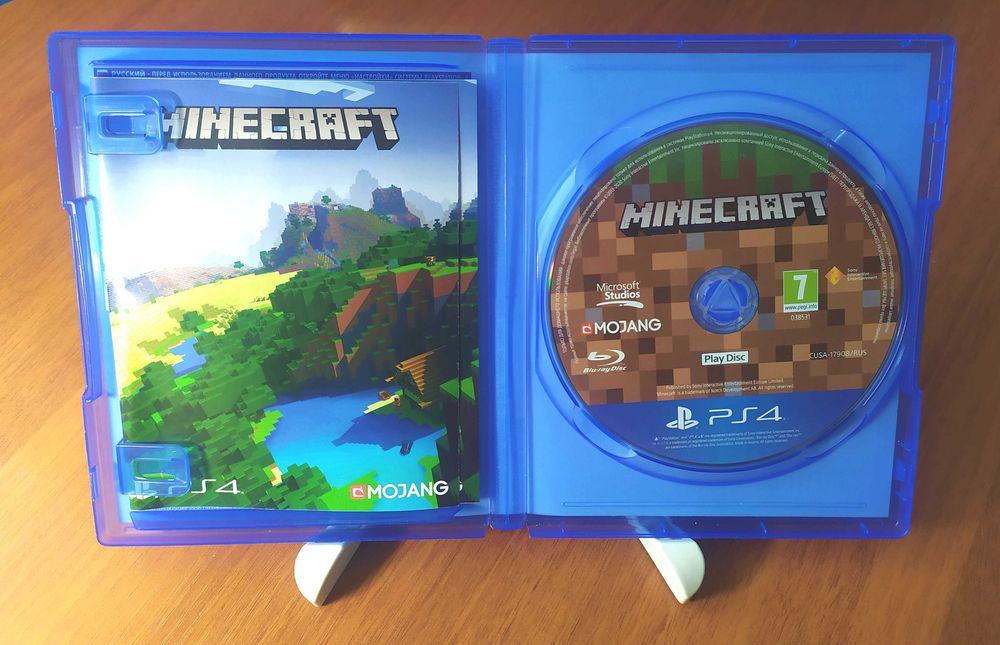 Minecraft/Майнкрафт/ps4/ps5/игра для детей/диск/игры/детские