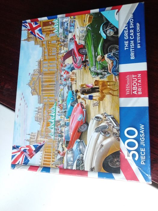 Пазли 500 шт. The Great British car show, WHSmith