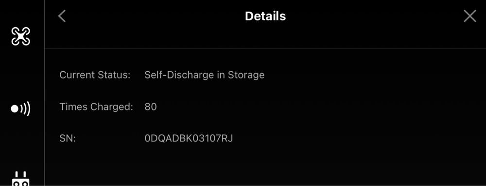 2 Baterias DJI Phantom 4 Pro - Baixos Ciclos! (22 e 80 ciclos)