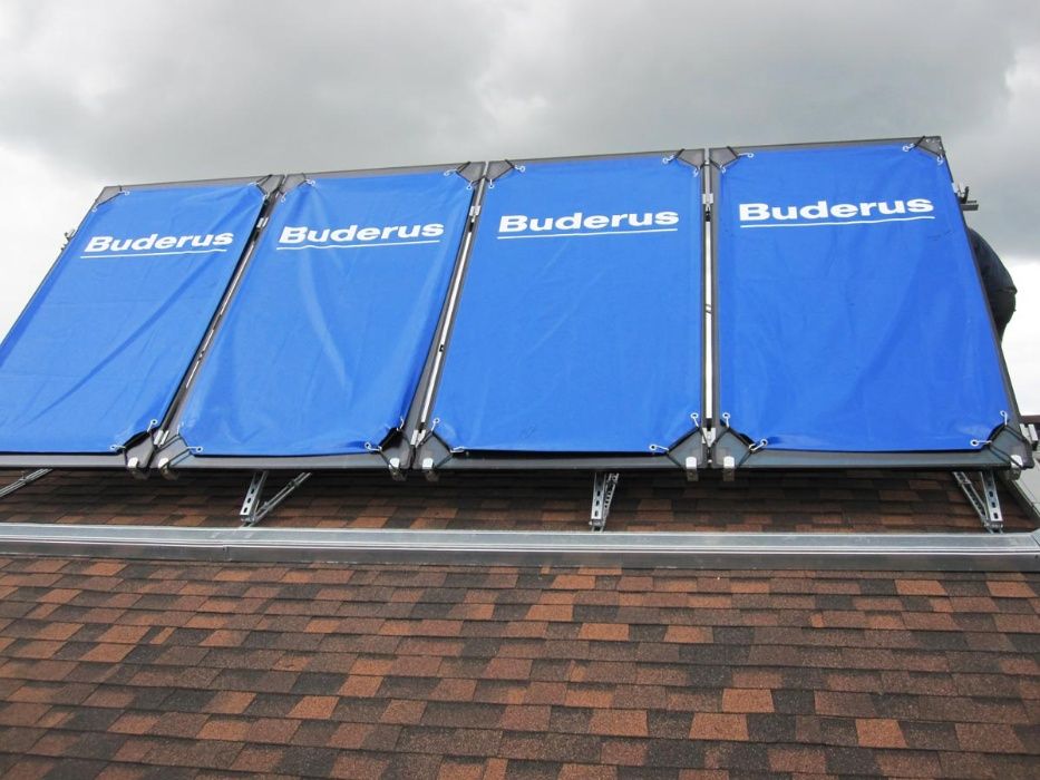 Проект, монтаж, котел, сонячні панелі, тепловий насос