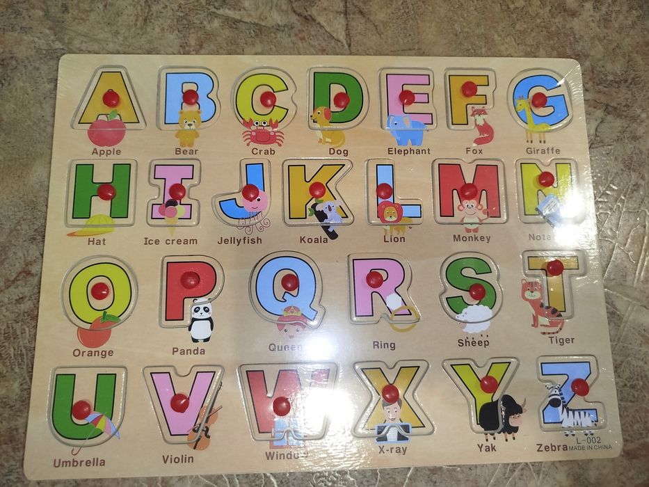 Деревянная рамка-вкладыш