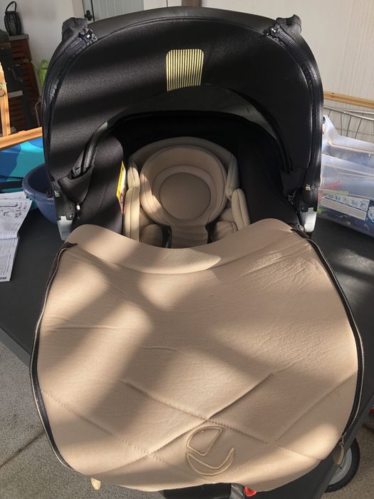 Conjunto de Carro de bebé com Ovo