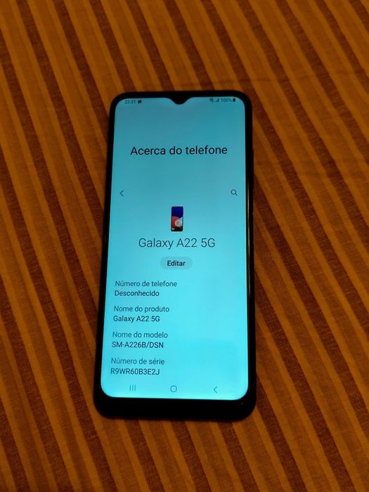 Samsung A22 5G desbloqueado