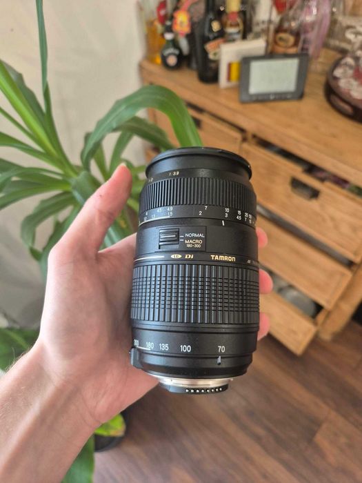 Tamron AF 70–300mm f/4–5.6 Di LD Macro 1:2 Nikon F | bardzo dobry stan