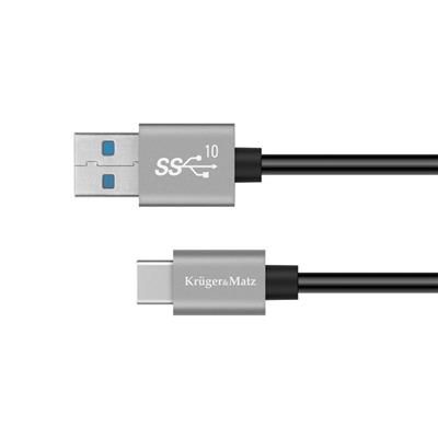 Kabel USB - USB-C 10 Gbps 0.5m Kruger Matz