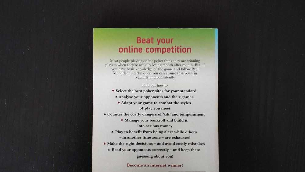Livro - Texas Hold'Em Poker - Win Online