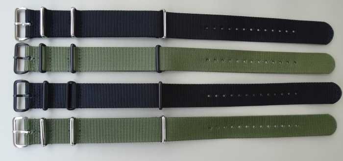 Pasek do zegarka NATO nylonowy 20mm Infantry jakość premium