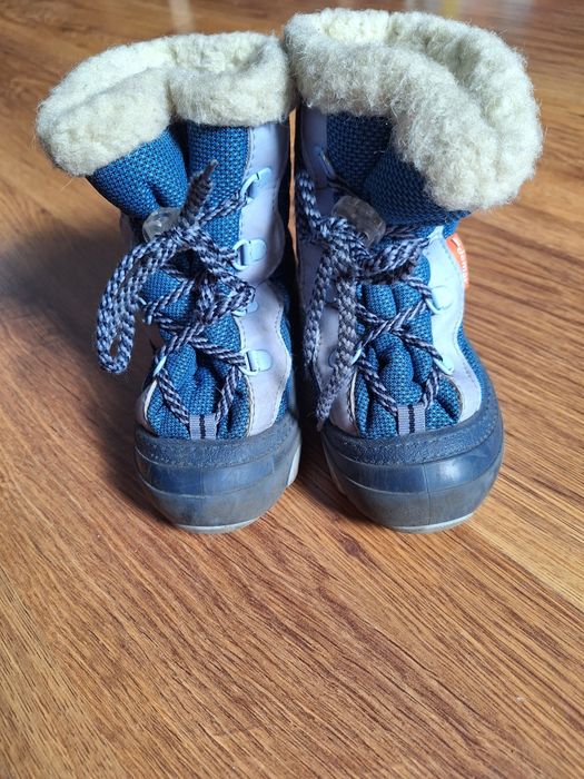 Buty zimowe zimowce śniegowce chlopiece Demar r 24 25