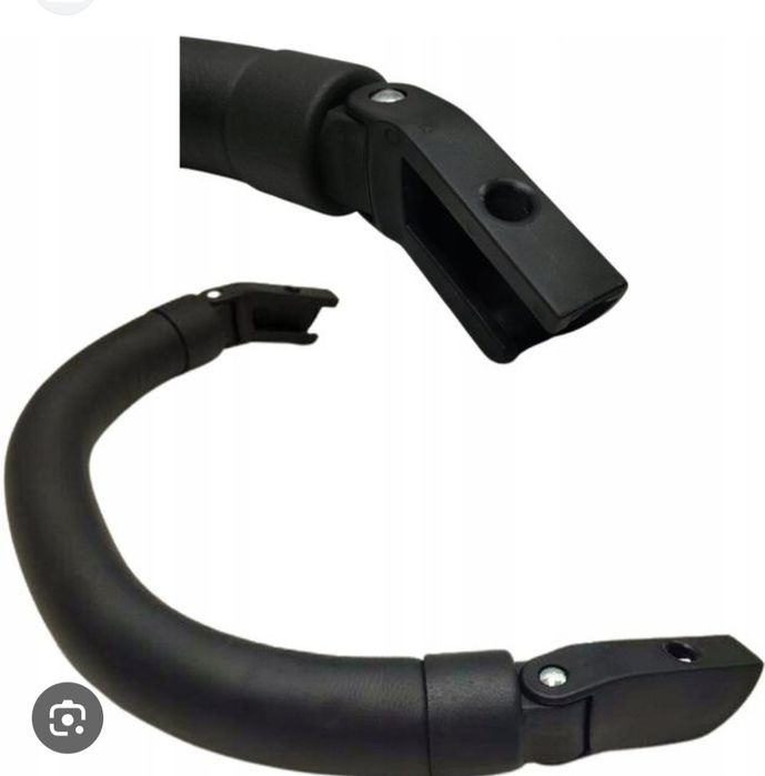 Pałąk bezpieczeństwa barierka do wózka Junama diamond czarny NOWY 
Wys