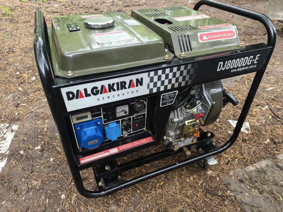 Генератор дизельний Dalgakiran DJ 8000 DG-E