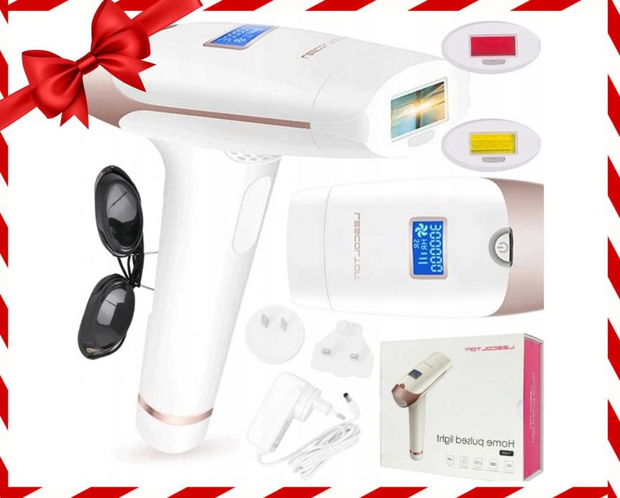 Depilator IPL Lescolton T009i 999k błysków Bikini Nogi Twarz (OKAZJA)