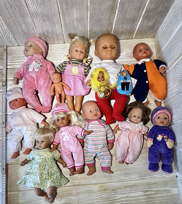 Ляльки та пупси європейських брендів Kathe Kruse, Zapf, Bayer