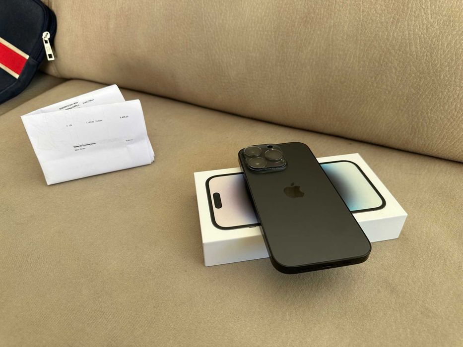 Vendo troco iPhone 14 Pro Max 256Gb Preto C/Fatura Nacional