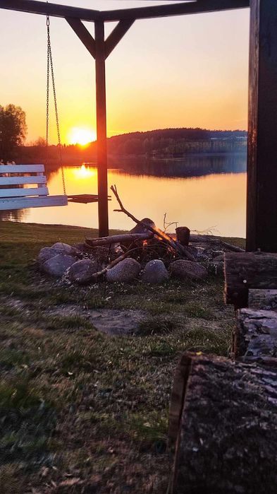 Domek nad jeziorem, 8 osobowy..las..cisza...wędkowanie