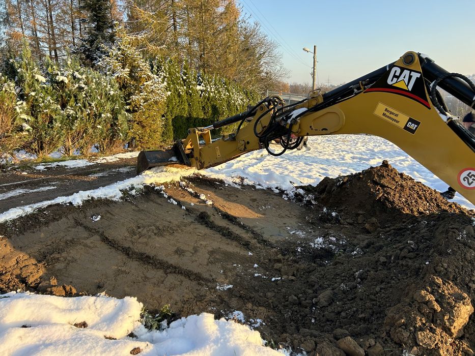 Uslugi koparko ładowarką,mlotem,wykopy,niwelacja terenu, wyburzenia