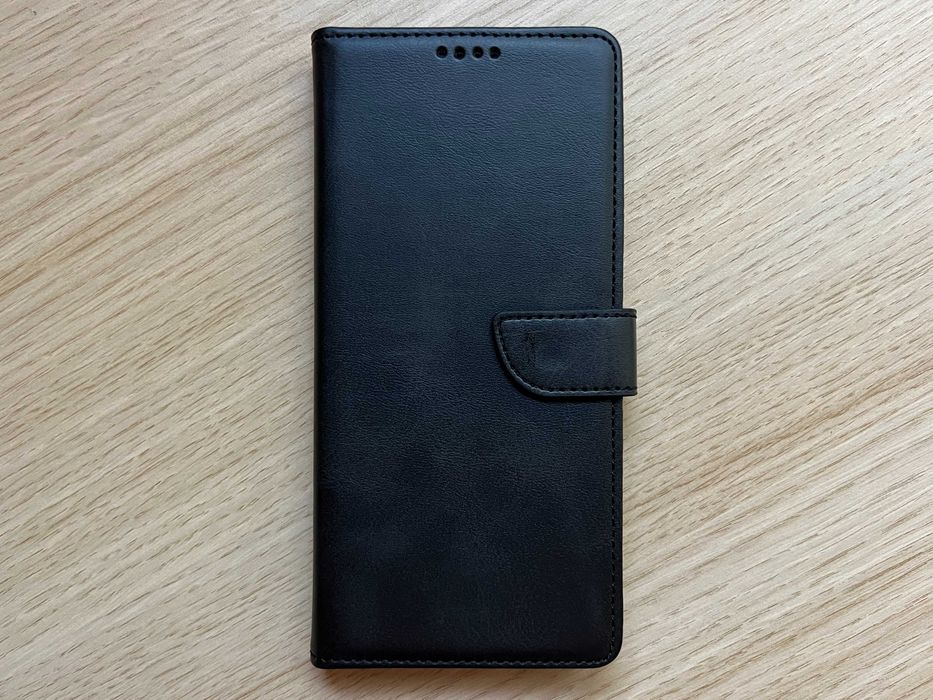 Redmi Note 14 4G чохол-книжка Wave Fold Black чорний еко шкіра чехол