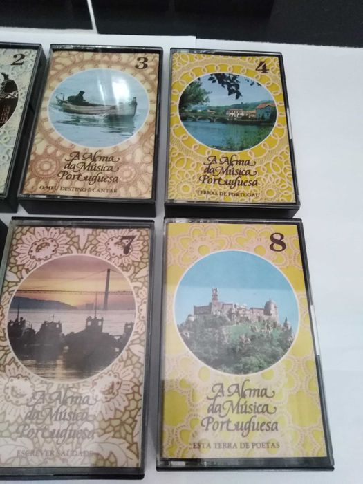 Colecção 8 Cassetes Alma da música Portuguesa(Fado) S. Reader`s Digest