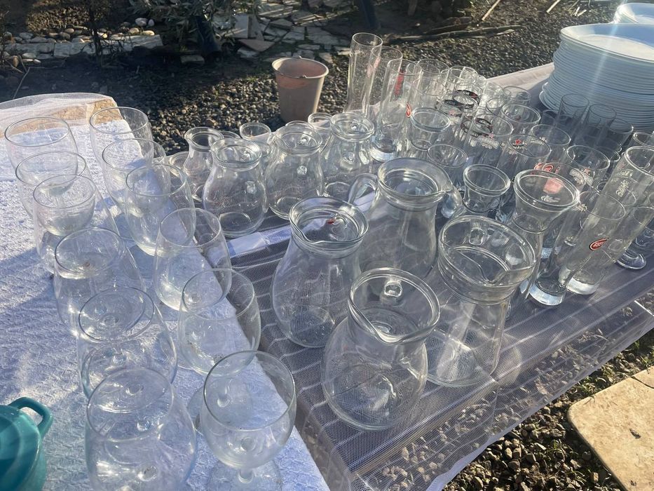 Copos, talheres, panelas e muito mais.