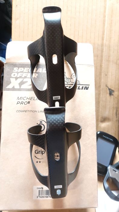 Porta bidons Vanrysel em carbono